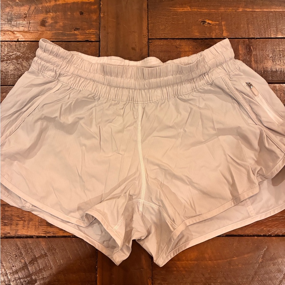 Lululemon Cream Shorts
